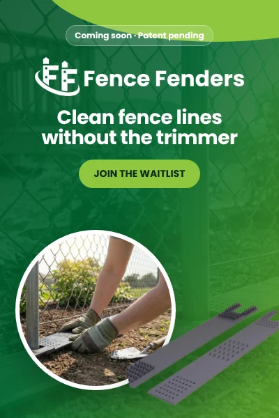 Fence Fenders case study banner, mobile